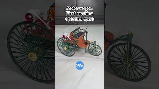 Motor wagon 1886 MercedesBenz firstcar mercedes motorcycle diecastcars scalemodel [upl. by Adnerol968]