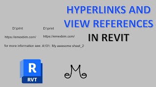 Revit Tutorial  Hyperlinks and view references [upl. by Eikcir]