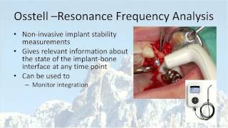 Prof Lars Sennerby Resonance Frequency Analysis RFA The story so far [upl. by Ailugram]