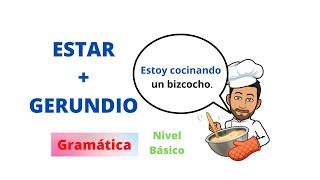 ✅Verbo ESTAR  GERUNDIO en Español✅ Gramática Nivel Básico Aprender Español💯 Spanish Lessons [upl. by Eadnus]