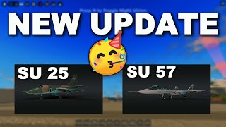 the new update in War Tycoon su 25 and su 57🥳🥳🥳 [upl. by Yanaj745]