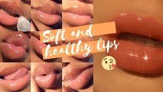 how to get SOFT  PLUMP amp HEALTHY LIPS💋 [upl. by Wilson864]