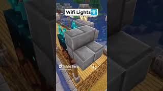 Wifi lights in Minecraft shorts ytshorts [upl. by Lemhaj58]