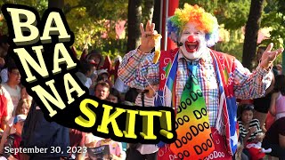 Doo Doo the International Clown  Camp Spooky at Canadas Wonderland September 30 2023 [upl. by Alemat428]