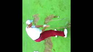 Ernie Els Golf Swing Top View [upl. by Joane]