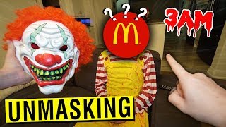 WE FINALLY UNMASKED RONALD MCDONALD AT 3 AM YOU WONT BELIEVE THIS [upl. by Madelene]