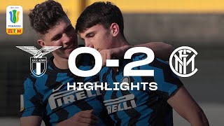 LAZIO 02 INTER  PRIMAVERA HIGHLIGHTS  Casadei decides the match in the final moments 🇮🇹⚫🔵🎉 [upl. by Nowd666]