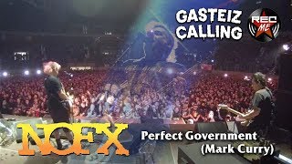 NOFX quotPerfect Governmentquot Mark Curry  Gasteiz Calling 10112018 [upl. by Neenaj]