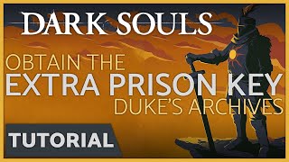 Dark Souls  How to get the Archive Prison Extra Key in Dukes Archives [upl. by Kaela]