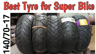 Best Tyre in 1407017 for Super Bikes 2021 [upl. by Eseeryt]