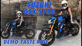 GakiMoto 126  Suzuki GSX s750 Taste Ride [upl. by Kath]