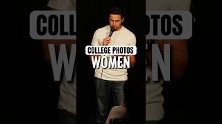 Posting college photos on dating apps standupcomedy comedyshorts [upl. by Parshall]