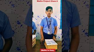 Maths Project Class 8  Maths Working Model  Quiz Board Project youtubeshorts shorts trending [upl. by Phillis]