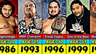 Yokozuna Transformation From 20 to 34 Year Old [upl. by Silvie]