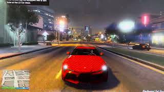 GTA Online Dinka Jester RR Test Drive  Toyota GR Supra [upl. by Yalc521]