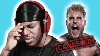 KSI VS Jake Paul is CANCELLED [upl. by Yendor]