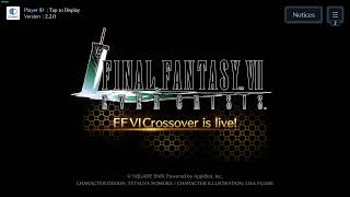 FF7  FF6 Crossover Main Menu Theme [upl. by Longwood803]