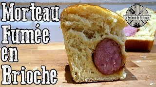 Saucisse de Morteau fumée et Briochée au BBQ [upl. by Ydnak727]