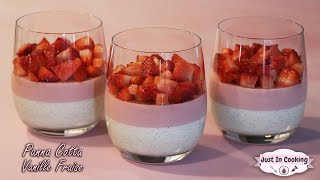 Recette de Panna Cotta Vanille Fraise [upl. by Baggott143]