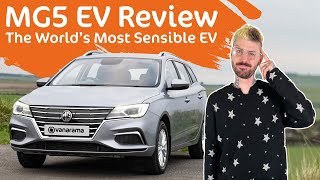 2022 MG5 EV Review  The Most Sensible Logical Left Brain Electric Car On The Planet [upl. by Rafe]