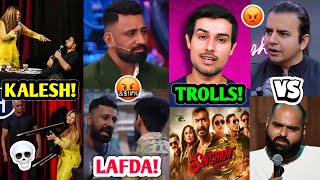 LAFDA EVERYWHERE 😳 Rajat Dalal in Bigg Boss Kunal Vs Bhavish Dhruv Rathee Indias got Latent [upl. by Lillis]