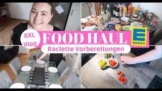 FOOD HAUL RACLETTE VORBEREITUNGEN MÄDELSABEND Fräulein Jasmin [upl. by Nodnahs]