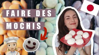 FAIRE DES MOCHIS MAISON  Recette Simple et Rapide [upl. by Leahcimdivad364]