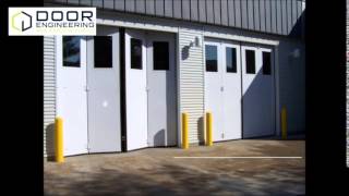 Door Engineering FourFold Doors for Parking Garages [upl. by Carole381]