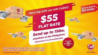 One Rate to Anywhere with LBC Air 55 Flat Rate [upl. by Libnah]