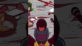 A ROTA GENOCIDA DE UNDERTALE undertale sans chara shorts shortvideo [upl. by Esau]