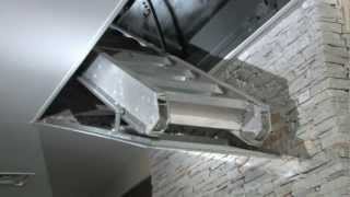 Precision Ladders Automatic Electric Disappearing Attic Stairs [upl. by Enigroeg]