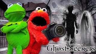 Kermit The Frog and Elmo Investigate a REAL Haunted Ghost Town [upl. by Atirahs]