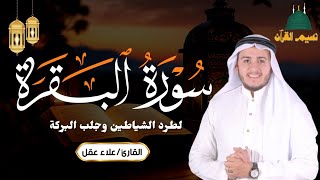 سورة البقرةكاملة تلاوة تقشعر لها الأبدان تحلق بك في عنان السماء للقارئ علاء عقل  Surat Albakara [upl. by Ainesy]