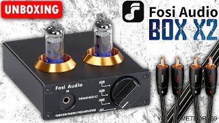 Fosi Audio Box X2 Préampli à tubes  UNBOXING [upl. by Jemimah]