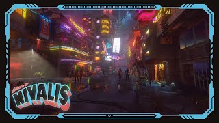 Nivalis  the most gorgeous cyberpunk city ever [upl. by Mccreery]