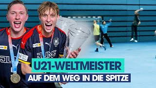 “Der kann bis zur Decke springen”  U21Weltmeister in Gummersbach  quotAuf dem Sprungquot [upl. by Kcirddot846]