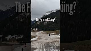 The Future of Skiing Mayrhofen Austria ski skiing nosnow alps shorts mountains austria [upl. by Wadlinger263]