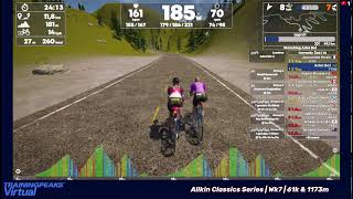 TrainingPeaks Virtual  Allkin Classics Series  Wk7  61k amp 1173m  930 CET Session [upl. by Nomyad912]