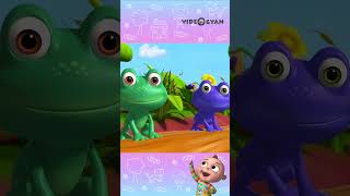 Five Little Speckled Frogs Part 02  Nursery Rhymes amp Kids Songs shorts nurseryrhymes [upl. by Korman767]