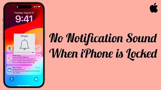 No Notification Sound When iPhone Is Locked iOS 18 Heres the fix [upl. by Macomber]