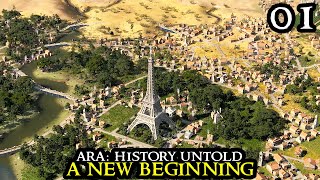 Ara History Untold  The EMPIRE Begins  FULL GAME 4X Strategy Walkthrough Part 01 [upl. by Leimaj]