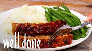 The Ultimate Turkey Meatloaf Thats Foolproof And Happens To Be Gluten Free  Recipe  Well Done [upl. by Drol]