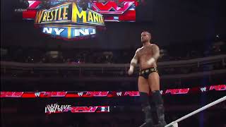 John Cena hurricanrana to CM Punk  WWE RAW 2252013 [upl. by Ijnek54]