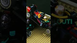 Hamilton and Verstappen CRASH OUT at Monza f1 lego maxverstappen hamilton stopmotion shorts [upl. by Imtiaz840]