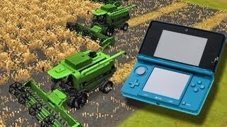 Landwirtschafts Simulator 2012  Test  Review für Nintendo 3DS Gameplay [upl. by Einohpets695]