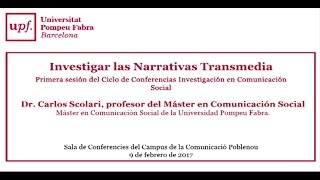 Investigar las Narrativas Transmedia [upl. by Samid]