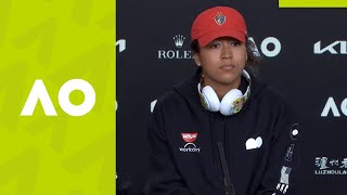 Naomi Osaka quotIm really embracing the crowdquot press conference 3R  Australian Open 2021 [upl. by Haidedej262]