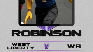 Isaiah Robinson  WR  College Film [upl. by Dnivra]