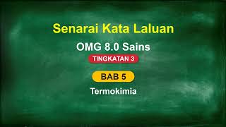 OMG 80 Sains Tingkatan 3 Bab 5Password [upl. by Willtrude11]