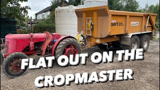 Day552 OLLYBLOGS DAVID BROWN CROPMASTER FLAT OUT AND A FLYTIPPER AnswerAsAPercent [upl. by Lippold]